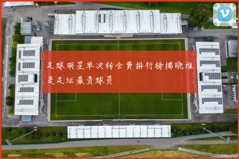 足球明星单次转会费排行榜揭晓谁是足坛最贵球员