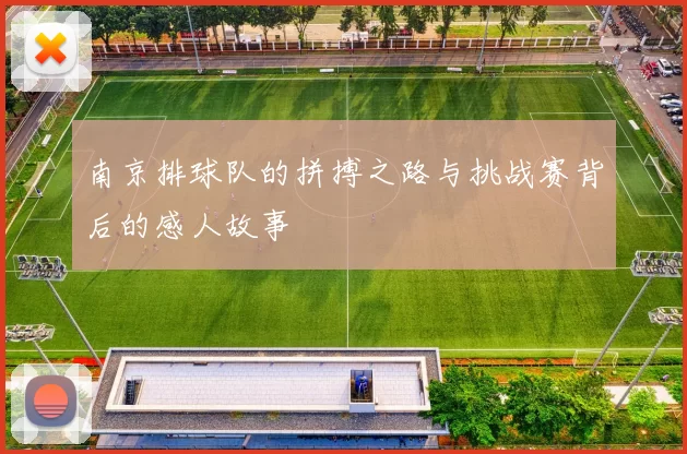 南京排球队的拼搏之路与挑战赛背后的感人故事